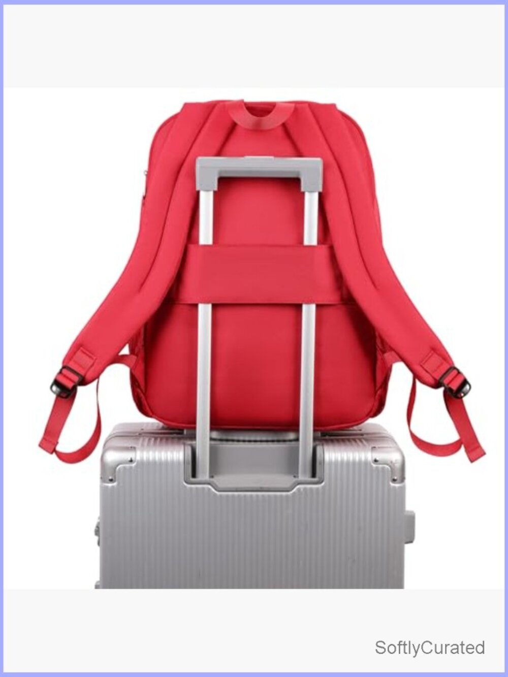 34L Laptop Backpack Water-Resistant School Bookbag Travel Daypack - Picture 4 of 6
